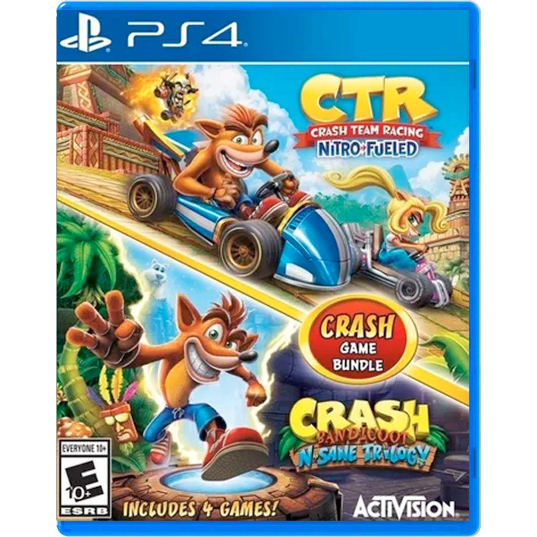 Crash trilogy + Crash team racing