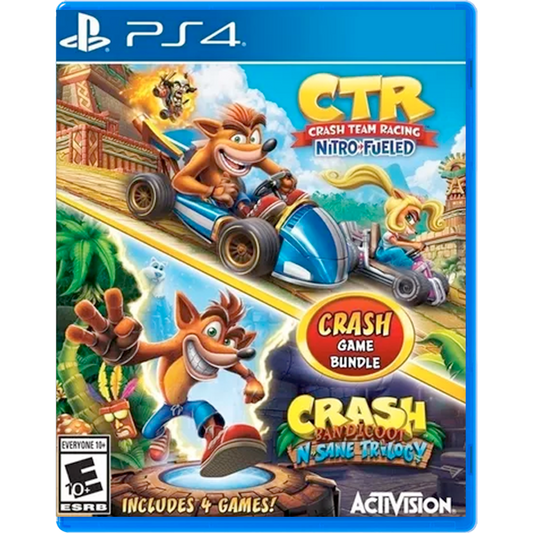 Crash trilogy + Crash team racing
